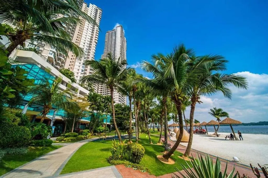 精简设计两卧两卫海景公寓2-4人入住 金海湾danga Bay Johor Bahru
