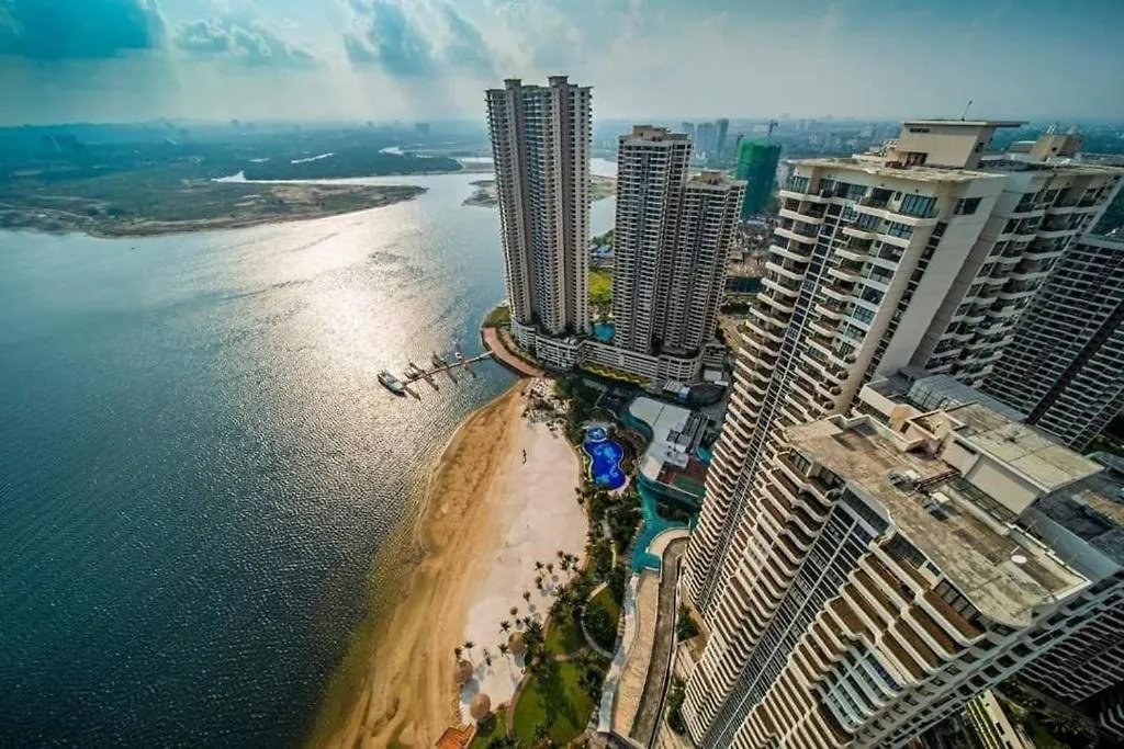 Daire 精简设计两卧两卫海景公寓2-4人入住 金海湾danga Bay Johor Bahru
