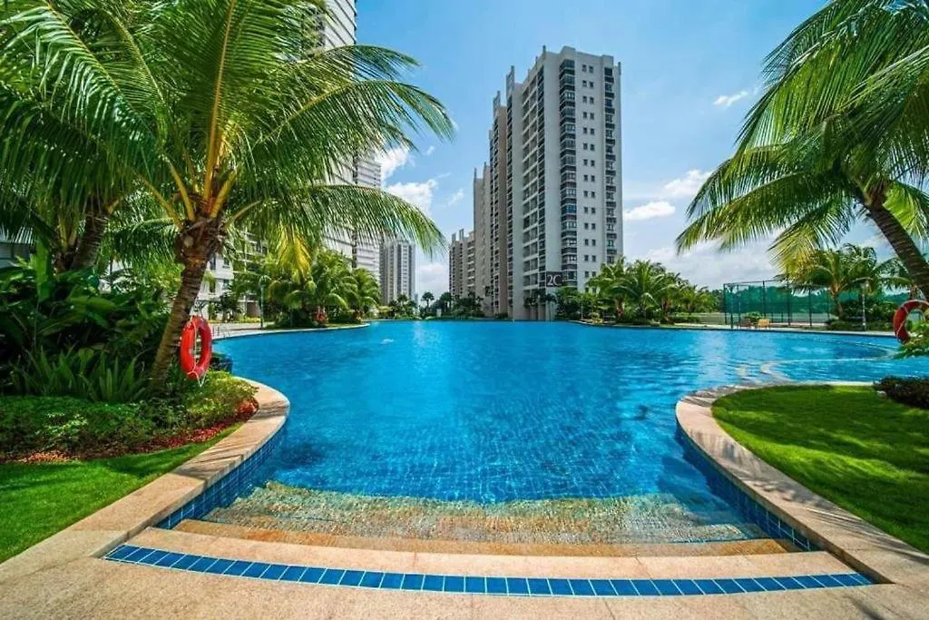 Daire 精简设计两卧两卫海景公寓2-4人入住 金海湾danga Bay Johor Bahru